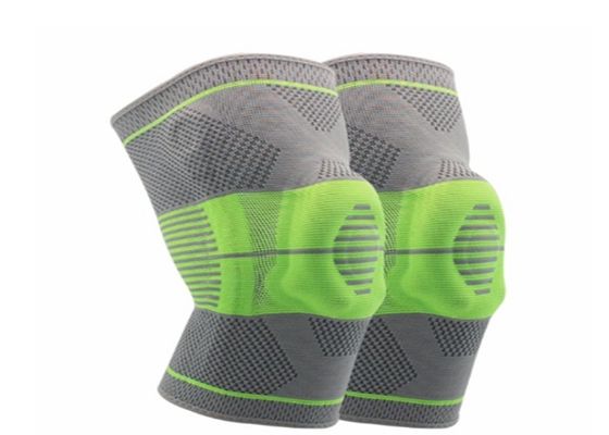چین بافتنی 3D Flat Sport Knee Support T Elastic Color Dreathable سفارشی تامین کننده